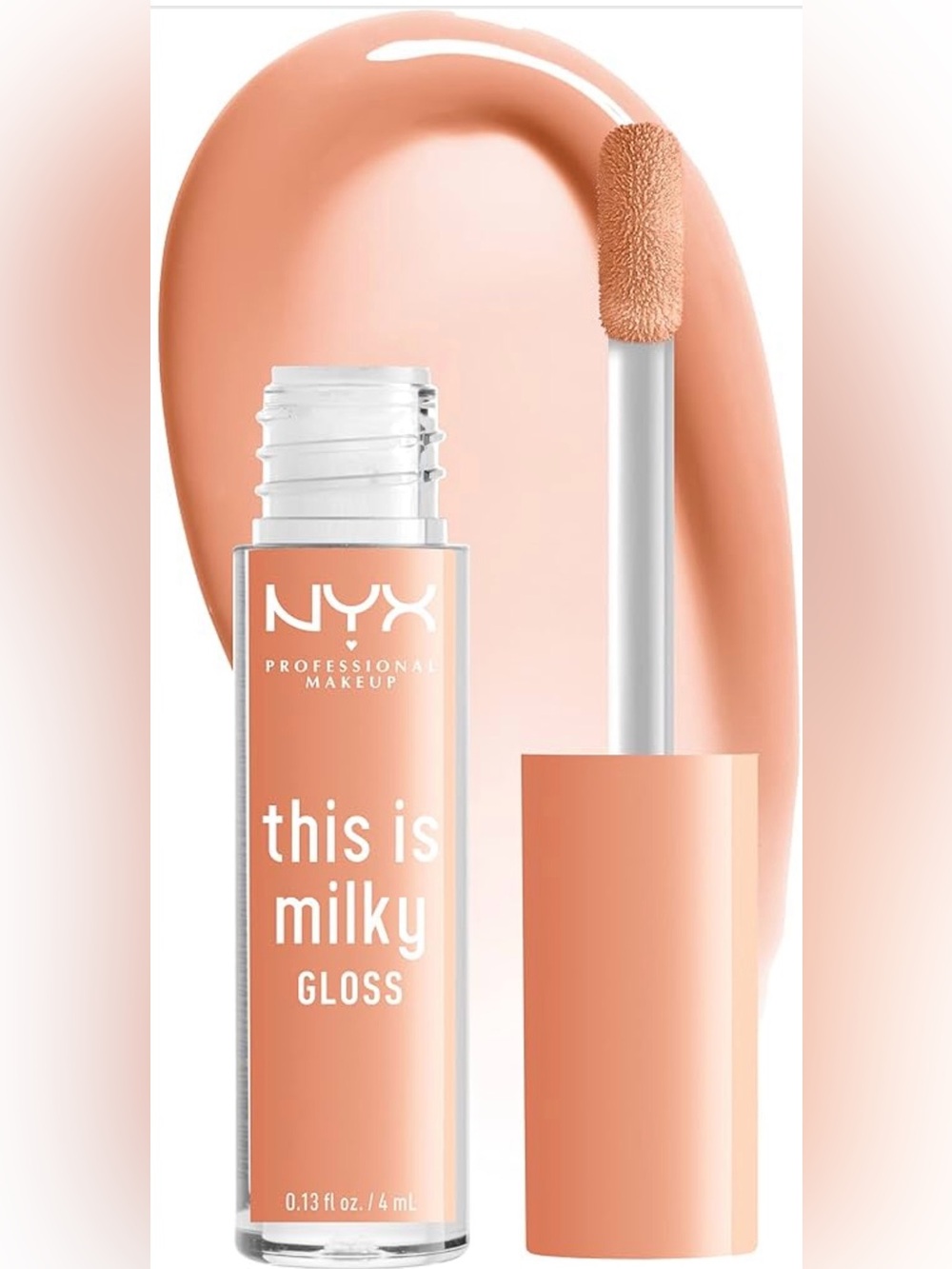 NYX PROFESSIONAL MAKEUP This Is Milky Gloss, Milk & Hunny (sheer light honey)